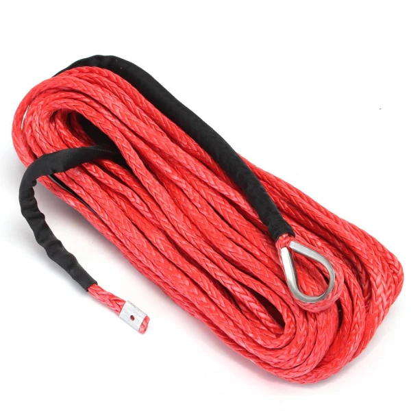 Janlas Offroad 4X4 Sentetik Vinç Halatı Kırmızı Janlas Offroad 4X4 Sentetik Vinç Halatı Kırmızı