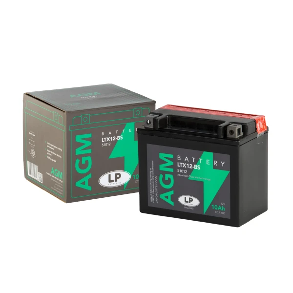 Agm Akü (Ltx12-Bs) / 10 A / Kg: 3,58 / L:150 / W:87 / H:130 Cca: 180