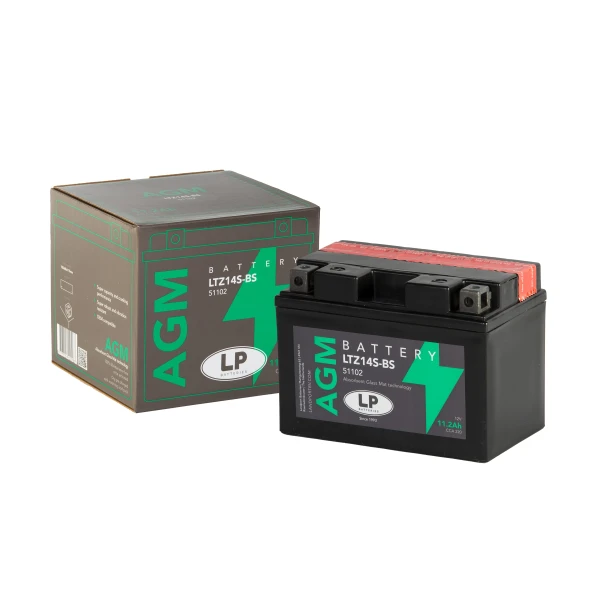 Agm Akü (Ltz14S-Bs) / 11,2 A / Kg: 3,85 / L:150 / W:88 / H:110 Cca: 220