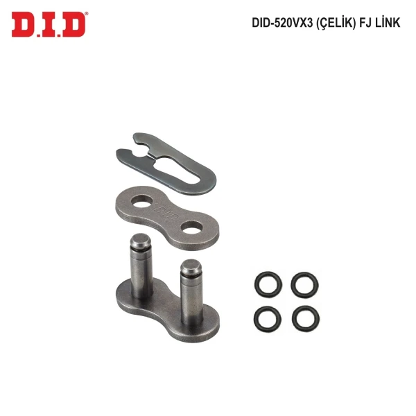 Did-520Vx3 (Çeli̇k) F J Bi̇rleşti̇ri̇ci̇ Bakla