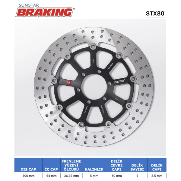 Ducati Yuvarlak Ön Fren Di̇ski̇