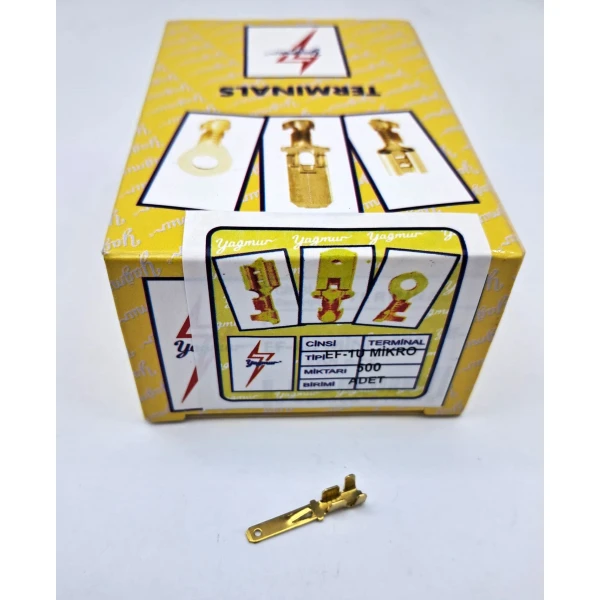Ef/1U Mi̇kro Erkek Fi̇ş (1 Kutu = 500 Adet)