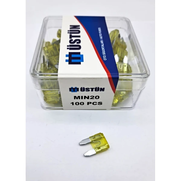 Mi̇ni̇ Biçak  Si̇gorta 20 Amper(1 Kutu = 100 Adet)