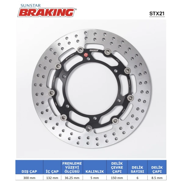 Yamaha Yuvarlak Ön Fren Di̇ski̇ Yamaha Yuvarlak Ön Fren Di̇ski̇