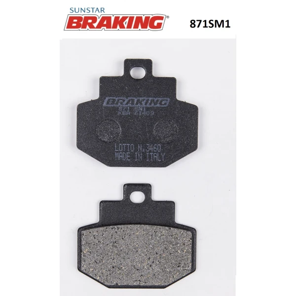 Yari Metali̇k Arka Fren Balatasi Yari Metali̇k Arka Fren Balatasi