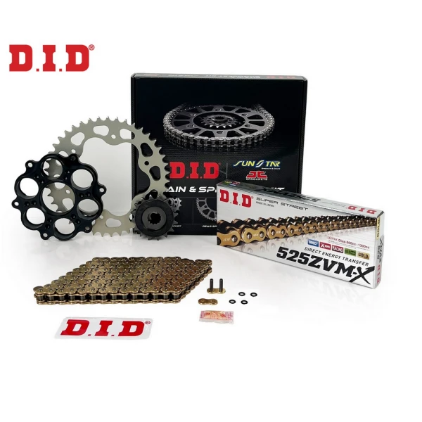 Zi̇nci̇r Di̇şli̇ Seti̇ Ducati Hypermotard / Evo / Sp (1100 Cc)  (2007-2009)