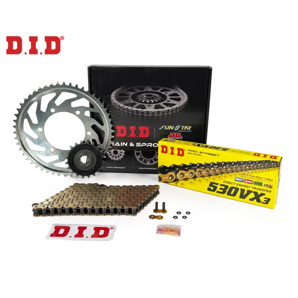 Zi̇nci̇r Di̇şli̇ Seti̇ Triumph Speed Triple / R / S / Rs (1050 Cc)  (2012-2015)