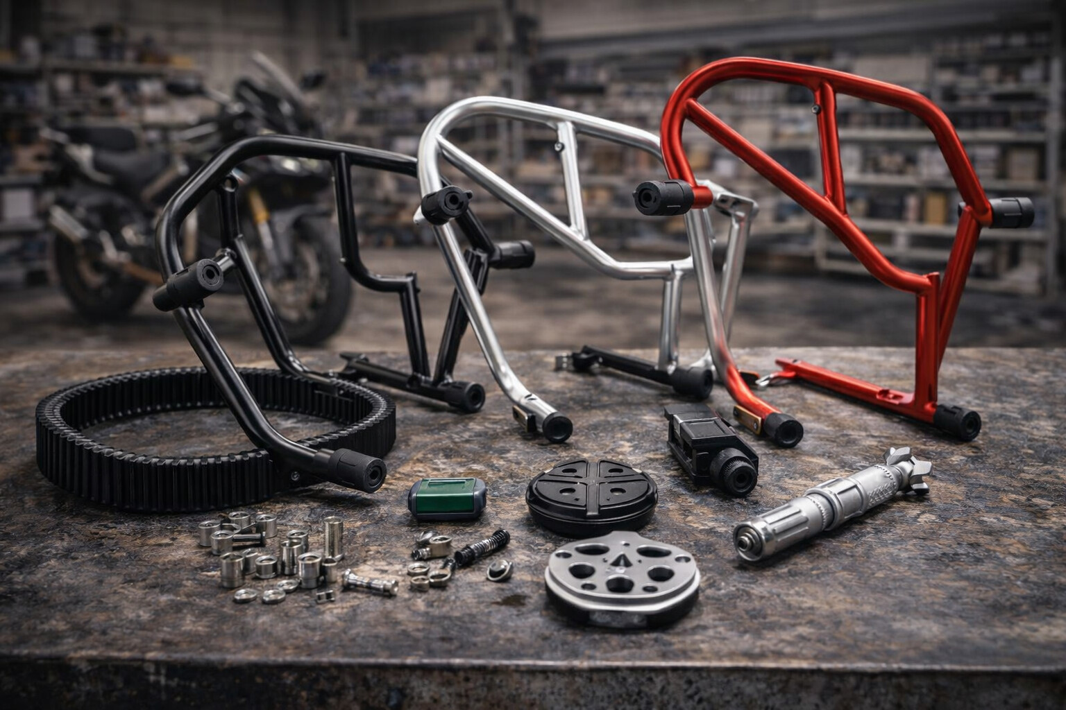 Motosiklet Koruma Demiri